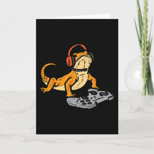Tarjeta Dragón Barbudo Videojuegos Comedia Jugador Animal
