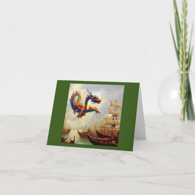 Tarjeta Dragón chino (20) (Anverso)