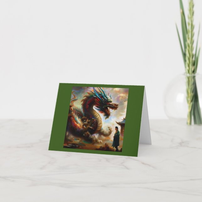 Tarjeta Dragón chino (23) (Anverso)