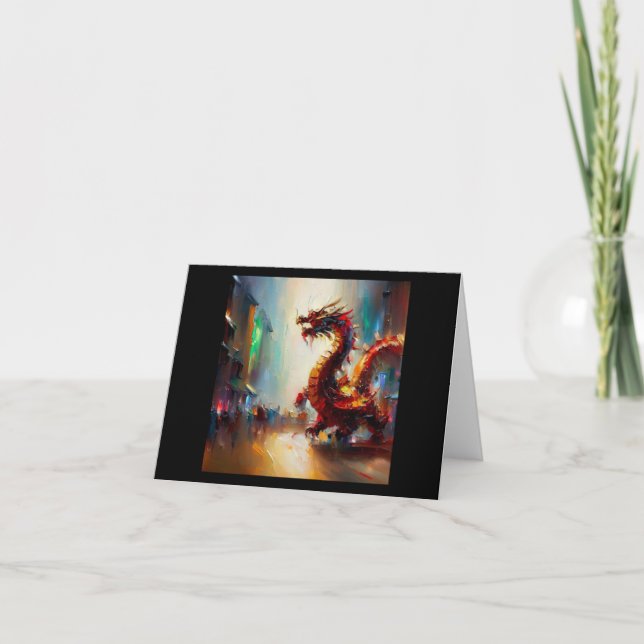 Tarjeta Dragón chino (8) (Anverso)