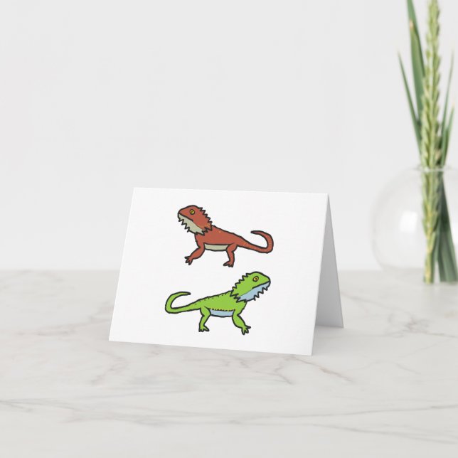 Tarjeta Dragón con las culatas (Anverso)