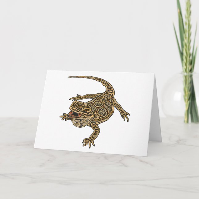 Tarjeta Dragón con las culatas (Anverso)