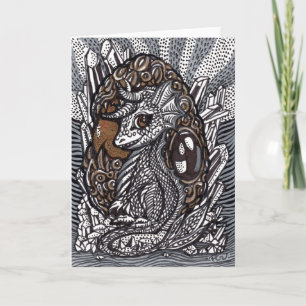 Tarjeta Dragón de bebé