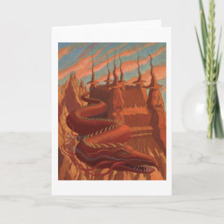 Tarjeta Dragón del otoño