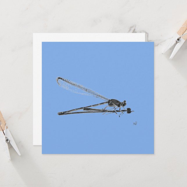 Tarjeta Dragon Fly (Anverso/Reverso In Situ)