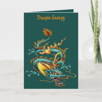 Dragón Mitológico de Fuego Ambicioso Chino