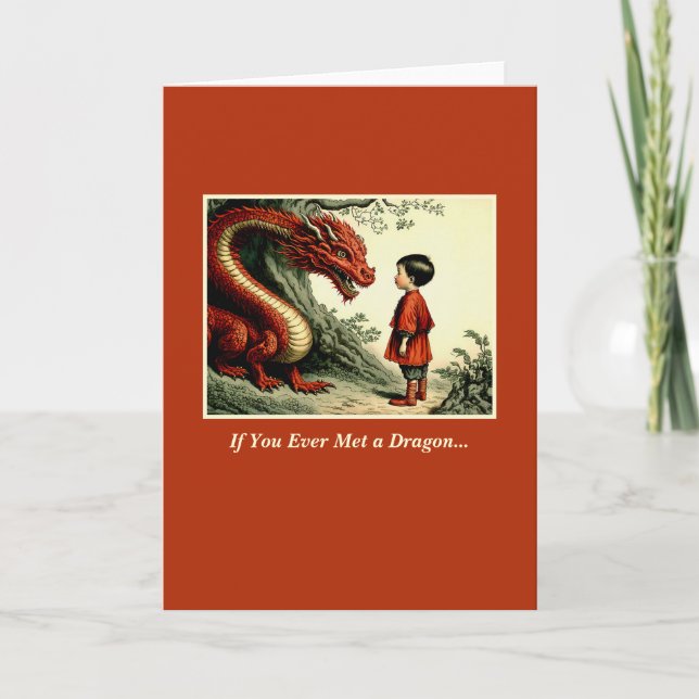 Tarjeta Dragon Storybook (Anverso)