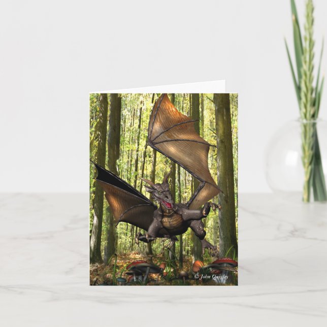 Tarjeta Dragón volador (Anverso)