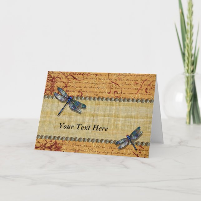 Tarjeta Dragonflies (Anverso)