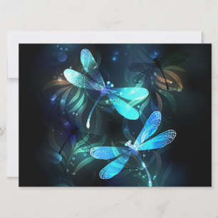 Tarjeta Dragonflies