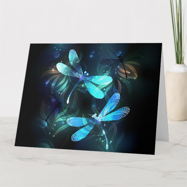 Tarjeta Dragonflies (Anverso)