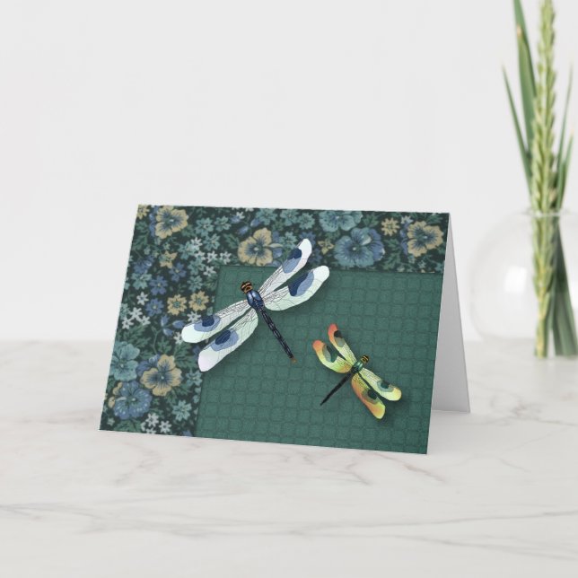 Tarjeta Dragonflies (Anverso)
