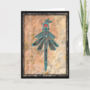 Tarjeta Dragonfly, mitología de los insectos