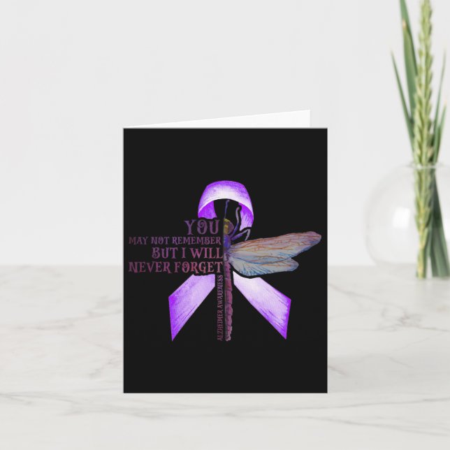 Tarjeta Dragonfly No Recuerda A Heimerheimer (Anverso)