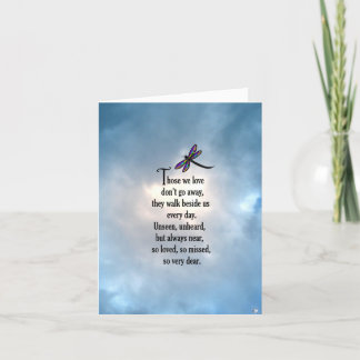 Tarjeta Dragonfly "So Loved"