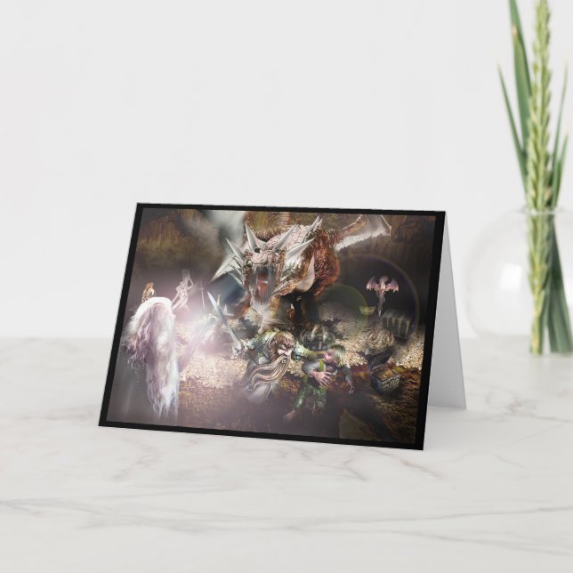 Tarjeta Dragons Lair (Anverso)