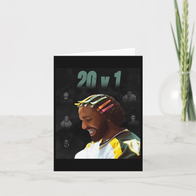 Tarjeta Drake 20 V 1 Pegatina (Anverso)