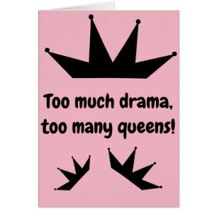 Tarjeta Drama Queens