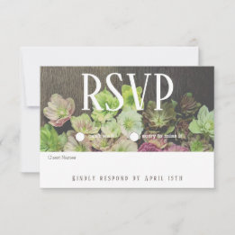 Tarjeta DRAMATIC Garden Hellebore Wood RSVP
