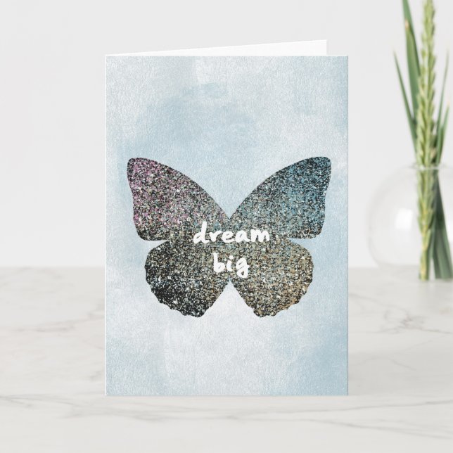 Tarjeta Dream Big (Anverso)