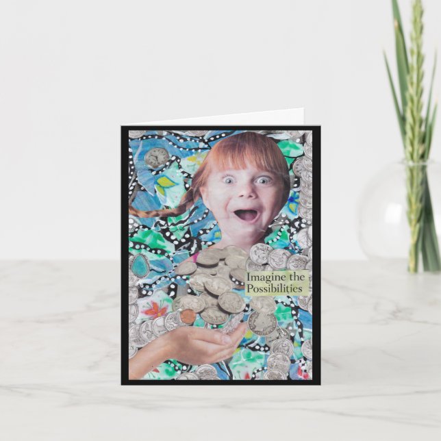 Tarjeta Dream Big Bitrthday (Anverso)