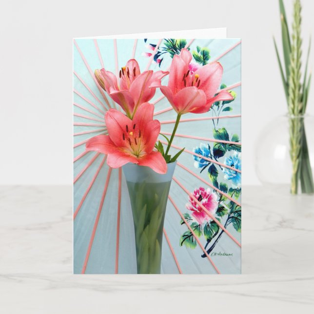 Tarjeta Dream lily III (Anverso)