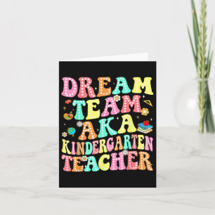 Tarjeta Dream Team Aka: Profesor De Jardín De Niños De Vue