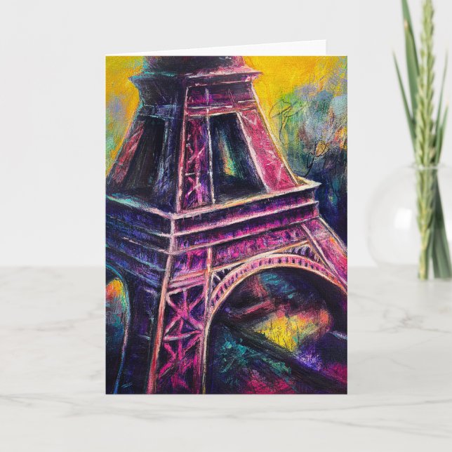 Tarjeta Dreaming of Paris Greeting Card (Anverso)
