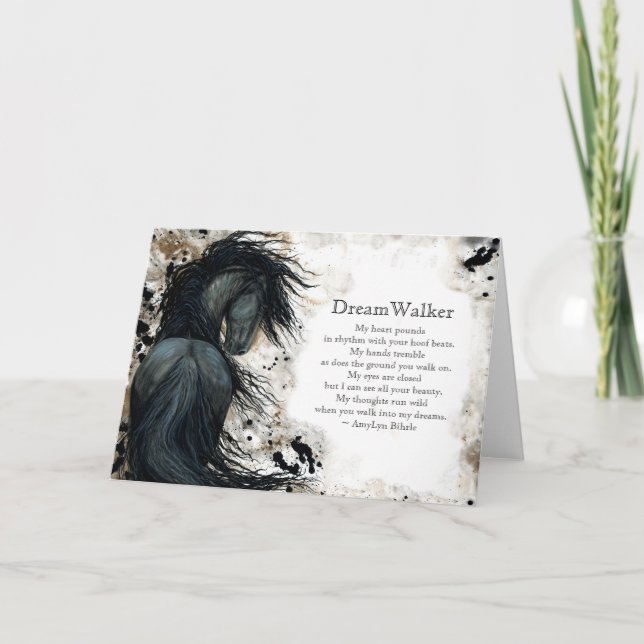 Tarjeta DreamWalker Blank Horse Bihrle Card (Anverso)