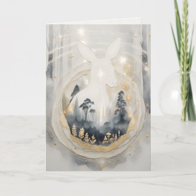 Tarjeta Dreamwoven Guardian Kangaroo (Marlu) – Golden Fore (Anverso)