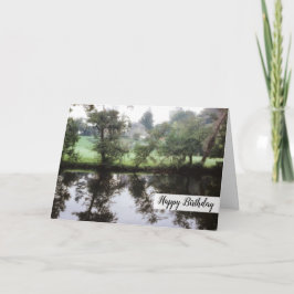 Tarjeta Dreamy Happy Birthday Princess Castle Sceneration