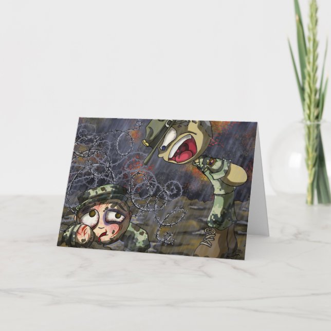 Tarjeta Drill Sargento (Anverso)