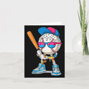 Tarjeta Drip divertido de fútbol para niños y jóvenes Drip