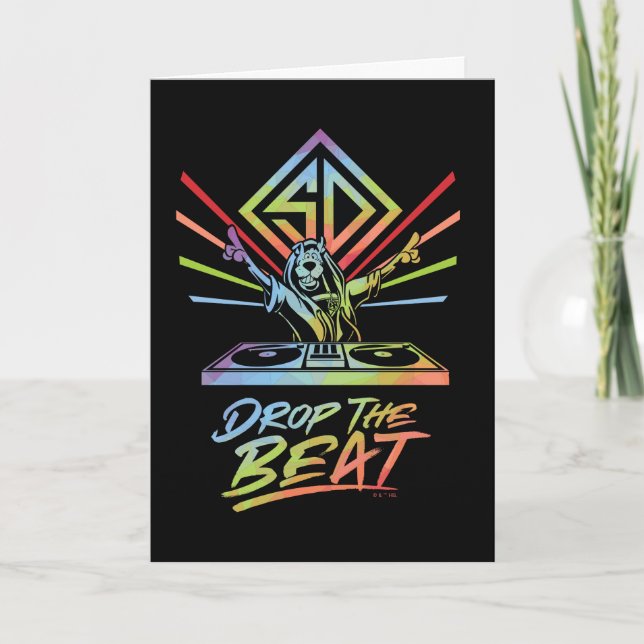 Tarjeta Drop the Beat: DJ Scooby-Doo (Anverso)