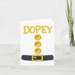 Tarjeta Drugy Dwarf Halloween Costume de color Drugy