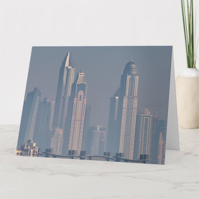 Tarjeta Dubai arquitectónica  (Anverso)