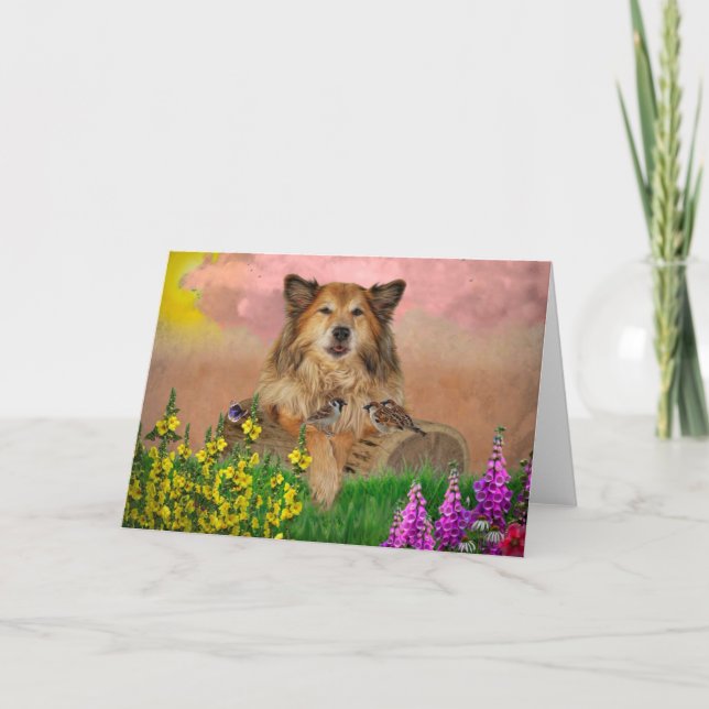 Tarjeta Dubbele wenskaart (Anverso)