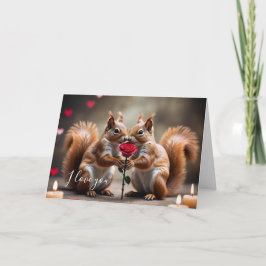 Tarjeta Dubbele wenskaart Valentijn