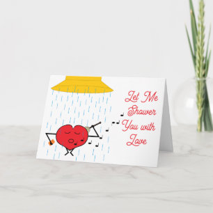 Tarjeta Ducha de amor: