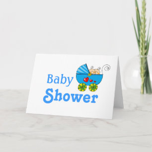 Tarjeta Ducha de bebé para bebés gemelos