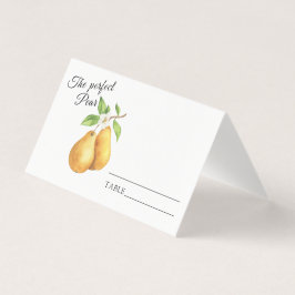 Tarjeta Ducha de novias - número de mesa boda