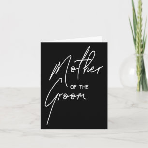 Tarjeta Ducha Del Día De La Boda Para La Madre Fiesta Groo