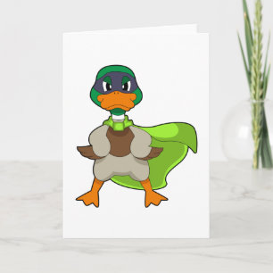 Tarjeta Duck Hero Cape