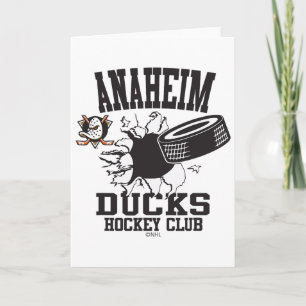 Tarjeta Ducks de Anaheim Disco de Hockey Explosionado Nara
