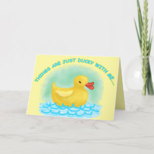 Tarjeta DUCKY "TE FALTA"