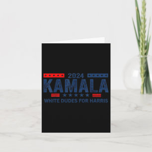 Tarjeta Dudes De Kamala Harris 2024 Para Las Elecciones Pr