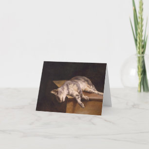 Tarjeta Duelo por gato muerto