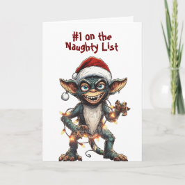 Tarjeta Duende de la Lista Traviesa