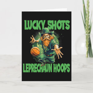Tarjeta Duende Irlandés Irlandés Para Un Jugador De Sketll