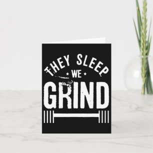 Tarjeta Duermen Motivación Del Gimnasio